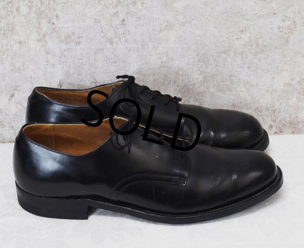画像4: 80's【ビンテージ】米軍実物【U.S.NAVY】【サービスシューズ】【10 1/2 R】28.5cm程度  (4)