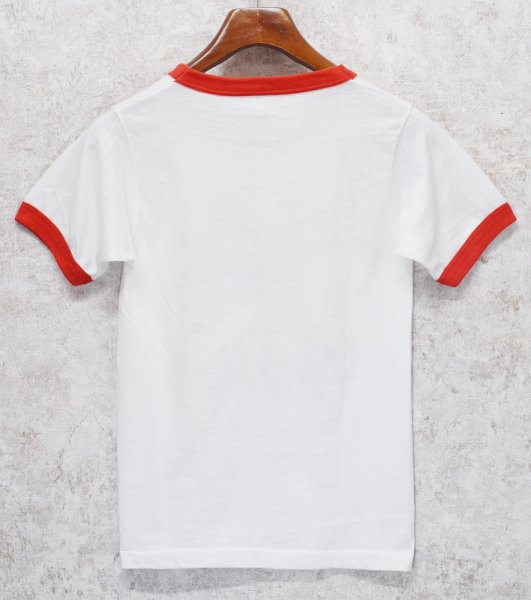 画像3: 80's【USA製】ビンテージ【SCREEN STARS】スクリーンスターズ【白×赤リンガー】【Keep on Truckin】リンガーT【Tシャツ】【サイズＳ】  (3)