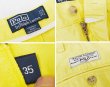 画像2: 【POLO RALPH LAUREN】ラルフローレン【イエロー】PROSPECT SHORT【ショートパンツ】【短パン】【コットンショーツ】【W３５】  (2)