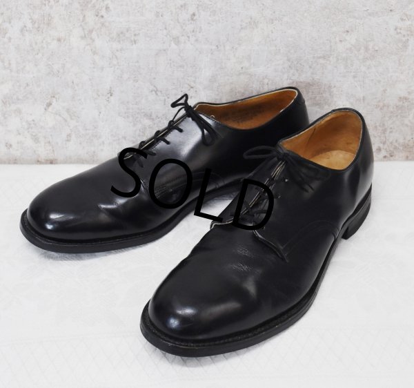 画像1: 80's【ビンテージ】米軍実物【U.S.NAVY】【サービスシューズ】【10 1/2 R】28.5cm程度  (1)