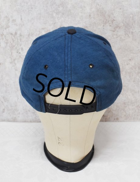 画像5: 【デッドストック】 90's 【USA製】【ビンテージ】【ブルー×チャコール】MCD【キャップ】【ベースボールキャップ】サイズフリー  (5)