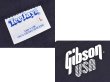 画像2: 【デッドストック】 80's【USA製】【ビンテージ】【Tee Jays】【黒】【ギブソン】ギター【プリント】【Tシャツ】【サイズL】  (2)