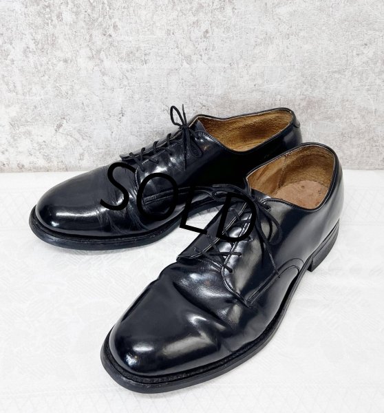 画像3: 80's~【ビンテージ】米軍実物【U.S.NAVY】【サービスシューズ】【7 1/2 R】25.5cm程度  (3)