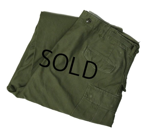 画像1: 50's【u.s.army】ビンテージ【米軍実物】【M-51】【フィールドパンツ】【カーゴパンツ】【XL-R】  (1)