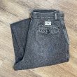 画像1: 90's~ ビンテージ【USA製】【Lee】リー【黒】2タック【ブラックデニム】【デニムパンツ】【31x32】  (1)