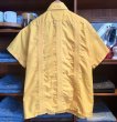 画像3: 【90’s】ビンテージ【GUAYABERA】グァジャベーラ 黄色【キューバシャツ】半袖開襟シャツ【XL程度】   (3)