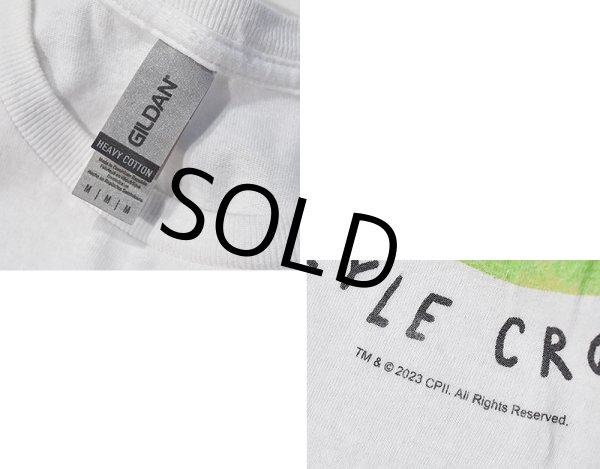 画像2: ビンテージ【GILDAN】ギルダン NEW YORK LYLE LYLE CROCODILE ライルライルクロコダイル ワニx猫【白】Tシャツ【サイズM】シング・フォー・ミー、ライル  (2)