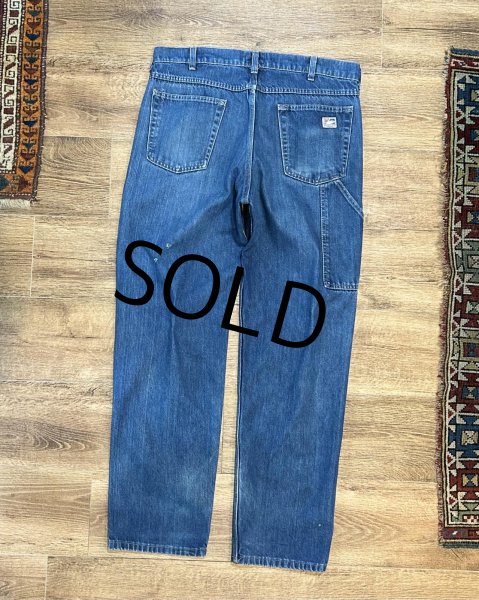 画像7: USA製【ビンテージ】【TYNDALE】ティンデール 【デニムペインターパンツ】【36x33】  (7)