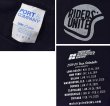 画像2: ビンテージ Port&Company【RIDERS UNITE】ヘルメット【黒】Tシャツ【サイズL】  (2)