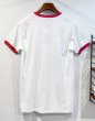 画像3: 【デッドストック】【ビンテージ】【HOT TOPIC】【Let's Summer Demons】【白x赤】【リンガーTシャツ】【サイズM】  (3)