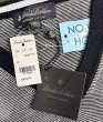 画像2: デッドストック【未使用品】【ビンテージ】【Brooks Brothers】【ブルックスブラザーズ】【紺×白ボーダー】【Vネックセーター】サイズＭ  (2)
