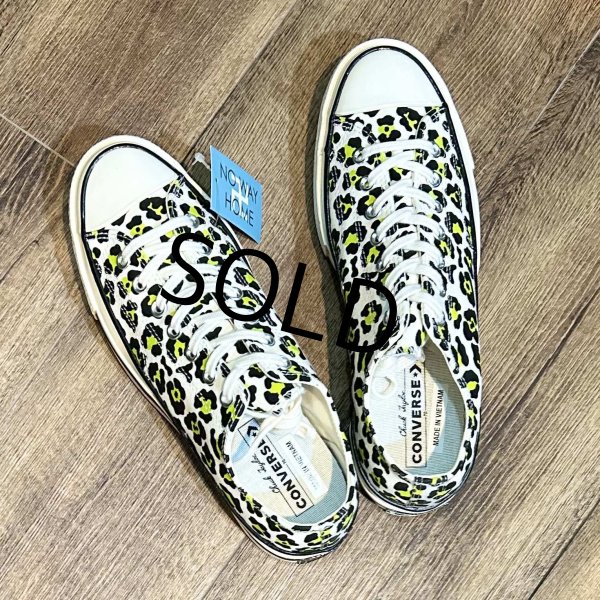 画像2: 【新品未使用】【コンバース】converse オールスター【CT70】【レオパード柄】スニーカー【US9 1/2】【28ｃｍ】　  (2)
