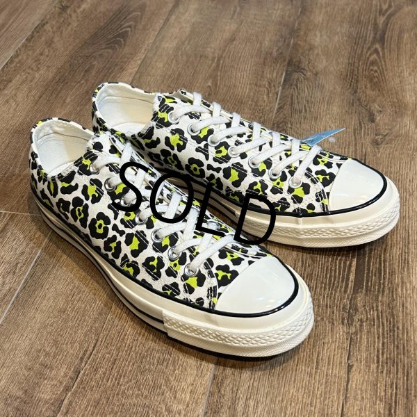 画像1: 【新品未使用】【コンバース】converse オールスター【CT70】【レオパード柄】スニーカー【US9 1/2】【28ｃｍ】　  (1)
