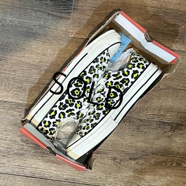 画像7: 【新品未使用】【コンバース】converse オールスター【CT70】【レオパード柄】スニーカー【US9 1/2】【28ｃｍ】　  (7)
