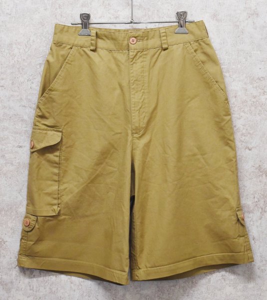 画像1: ビンテージ 【コロンビア】【Columbia】【ライトブラウン】【コットンショーツ】【レディース古着】【短パン】【サイズM】  (1)