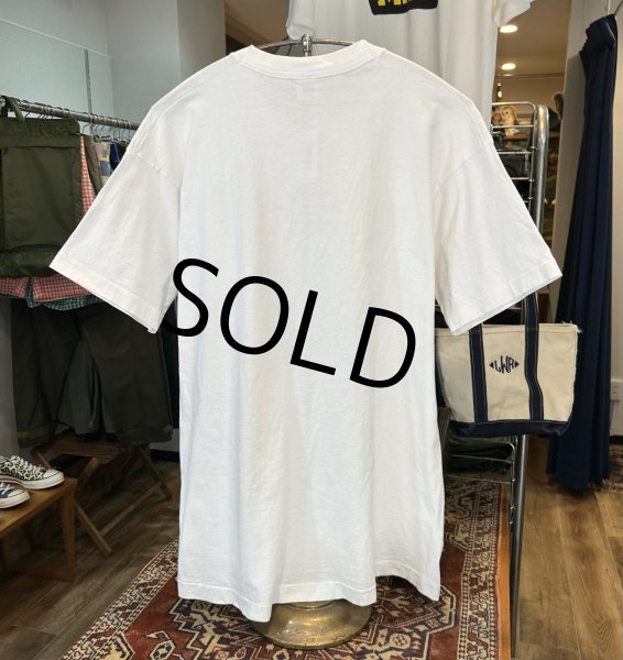 画像3: 90's【USA製】 ビンテージ【FRUIT OF THE LOOM 】フルーツオブザルーム【The Honeymooners】ハネムーナーズ【ADDRESS THE BALL】白【 Tシャツ】【サイズXL】  (3)