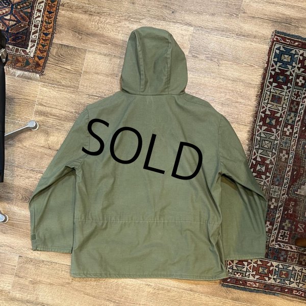 画像3: 【米軍実物】【ビンテージ】【U.S.NAVY】【アノラック】【デッキパーカー】【デッキフーディー】【サイズL-R】  (3)