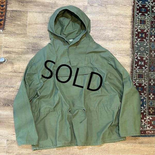 画像1: 【米軍実物】【ビンテージ】【U.S.NAVY】【アノラック】【デッキパーカー】【デッキフーディー】【サイズL-R】  (1)