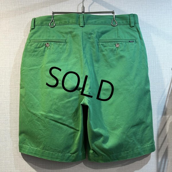 画像3: 90's~【ビンテージ】【POLO RALPH LAUREN】ラルフローレン【緑】PROSPECT SHORT【ショートパンツ】【短パン】【コットンショーツ】【W３２】  (3)