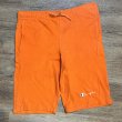 画像1: 【デッドストック】90's【USA製】【ビンテージ】【Champion】チャンピオン【オレンジ】【トレーニングパンツ】ショーツ【ショートパンツ】短パン【サイズS】  (1)