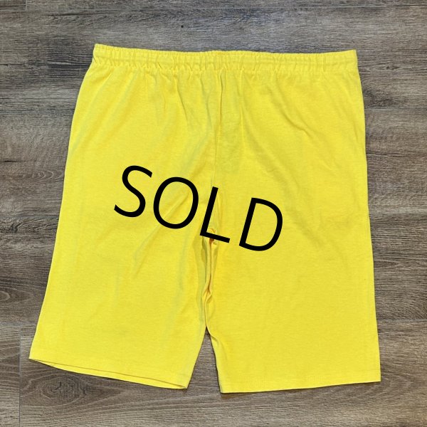 画像3: 【デッドストック】90's【USA製】【ビンテージ】【Champion】チャンピオン【黄色】【トレーニングパンツ】ショーツ【ショートパンツ】短パン【サイズＬ】  (3)