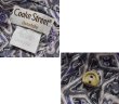 画像2: USA製【Cooke Street】クックストリート 魚柄【グレー】アロハシャツ【半袖シャツ】【サイズS】  (2)