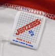 画像2: 90's【USA製】ビンテージ【ジャージーズ】【JERZEES】MARKLIN 汽車【白ｘ赤】【リンガーＴシャツ】【サイズＸＬ】  (2)