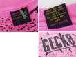 画像2: 90's~ USA製 ビンテージ【GECKO HAWAII】ゲッコーハワイ【ヤモリ】【ピンク×黒プリント】総柄【 Tシャツ】【サイズXL】  (2)