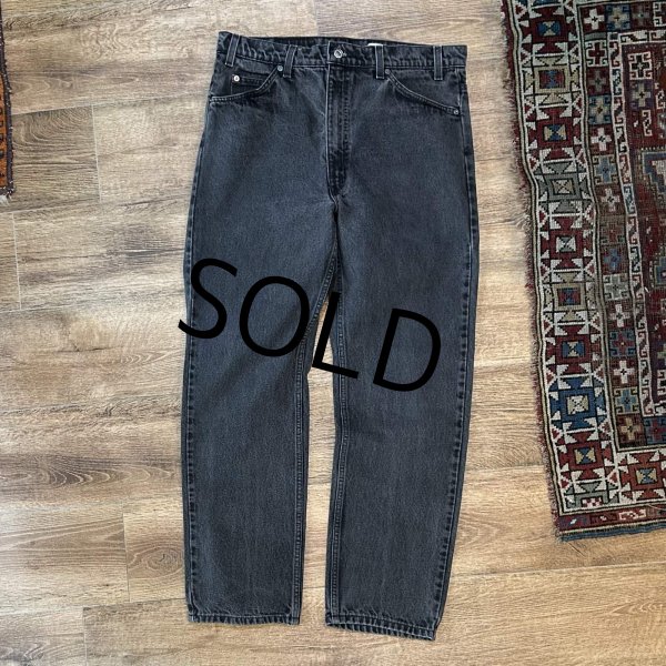 画像3: 90's【ビンテージ】【LEVI'S】【リーバイス５０５】505【黒】【デニムパンツ】ブラックデニム【36×30】  (3)