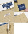 画像2: 【ラルフローレン】POLO RALPH LAUREN【ANDREW PANT】アンドリューパンツ【ベージュ】2タック【コットンパンツ】【33×30】  (2)