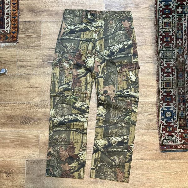 画像2: 【デッドストック】【ビンテージ】Break up infinity リアルツリーカモ カーゴパンツ【W35程度】  (2)