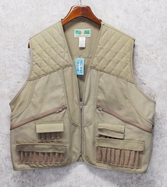 画像1: 程度良好 ~80's【ビンテージ】【GAME WINNER】【ジップアップ】【ハンティングベスト】【サイズL】  (1)