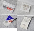 画像2: デッドストック【USA製】BW【BASSETT-WALKER】バセットウォーカー ビンテージ グレー【無地】スウェット サイズL  (2)