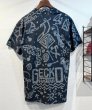 画像3: 【デッドストック】【USA製】【GECKO】ゲッコー【HAWAII】【ヤモリ】総柄 黒【Tシャツ】【サイズL】  (3)