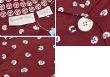 画像2: ビンテージ【BANANA REPUBLIC】バナナリパブリック【エンジ×白花柄】【レーヨンシャツジャケット】レディース古着【サイズS】  (2)