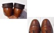 画像3: USA製【ビンテージ】【フローシャイム】FLORSHEIM【ブラウン】メダリオン【ウィングチップシューズ】【9D】【27cm程度】  (3)