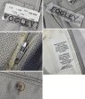 画像3: 90's デッドストック【ビンテージ】USA製【FOGLEY】【グレー】チェック柄【3タック】【スラックス】【W30】  (3)