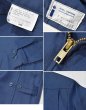 画像2: 程度良好!! USA製【ビンテージ】【JEWELL UNIFORM】【紺】【ワークジャケット】【36S】  (2)