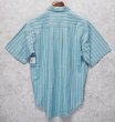 画像3: 【デッドストック】90's【ビンテージ】【DOCKERS】ドッカーズ【リーバイス】【緑×白ストライプ】【半袖シャツ】【サイズＭ】  (3)