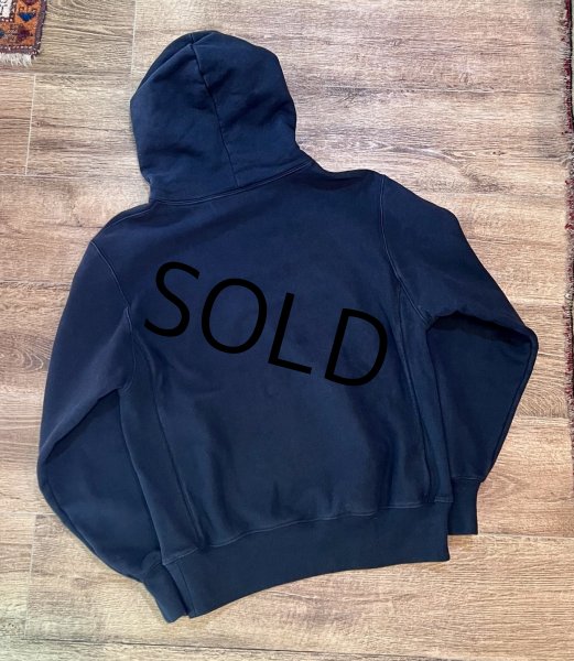 画像3: 【チャンピオン】【リバースウィーブ】【黒】【無地】胸ロゴ入り【パーカー】【サイズＭ】  (3)