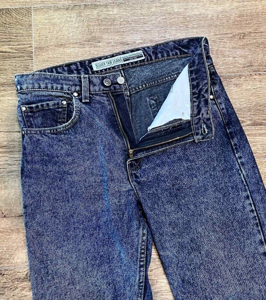 画像1: 90's【ビンテージ】【USA製】【LEVI'S】リーバイス【シルバータブ】512【512】【デニムパンツ】32x30  (1)