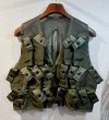 画像1: 【デッドストック】80's【USA製】【ビンテージ】【米軍実物】【AMMUNITION CARRYING VEST】【グレネードベスト】【サイズS】  (1)