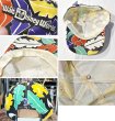 画像2: 90’s〜【ビンテージ】【Walt Disney World】ウォルトディズニーワールド【黒地】総柄【ベースボールキャップ】  (2)