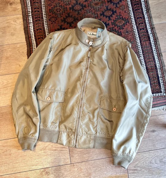 画像1: 亀戸　80's~【USA製】【ビンテージ】【ＬＬビーン】【L.L.bean】【G-8】【シャンパンゴールド】【WEPジャケット】フライトジャケット【US44-Long】  (1)