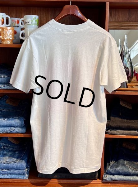 画像3: 【デッドストック】90's【USA製】 ビンテージ【FRUIT OF THE LOOM 】フルーツオブザルーム【PLAIN FIELD WILD CAT RUN】【白】【 Tシャツ】【サイズL】  (3)