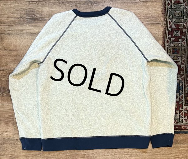 画像5: 【パタゴニア】patagonia【リバーシブル・シアーリング・クルー】白ｘ紺 フリースｘスウェット【サイズXL程度】  (5)