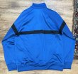 画像3: 【ビンテージ】【アディダス】adidas【青×白ライン】【胸黒ライン入り】ジャージ【トラックジャケット】【トラックジャージ】【サイズL】  (3)