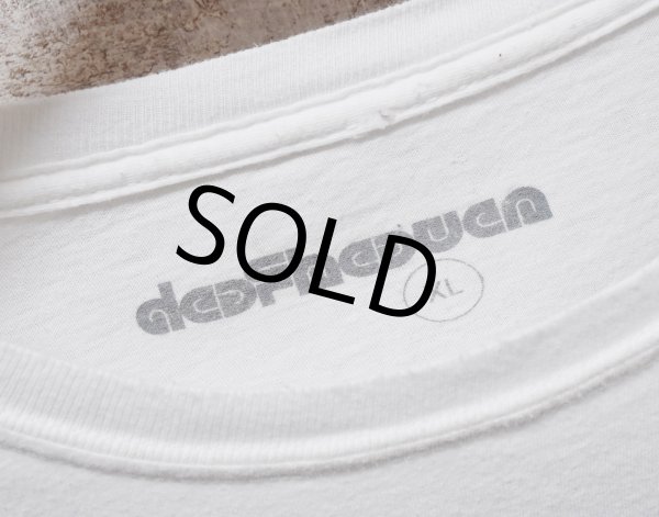 画像2: ビンテージ【Deafheaven】デフヘヴン【白×青】デザイン【模様】【バンドTシャツ】【サイズXL】  (2)