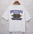 画像1: 90's【USA製】 ビンテージ【LOGO７】BRICKYARD400【ブリックヤード400】白【Tシャツ】サイズXL  (1)