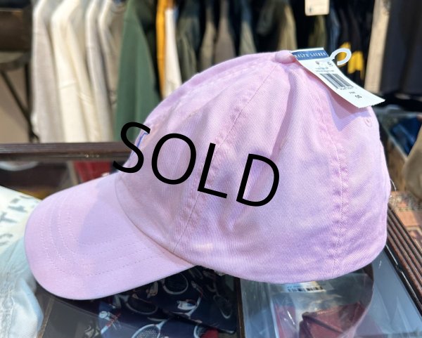 画像3: 未使用品 POLO RALPH LAUREN【ポロラルフローレン】【ピンク】ロゴキャップ【ベースボールキャップ】【サイズフリー】  (3)